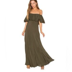 Blue Life Olive Maxi Dress